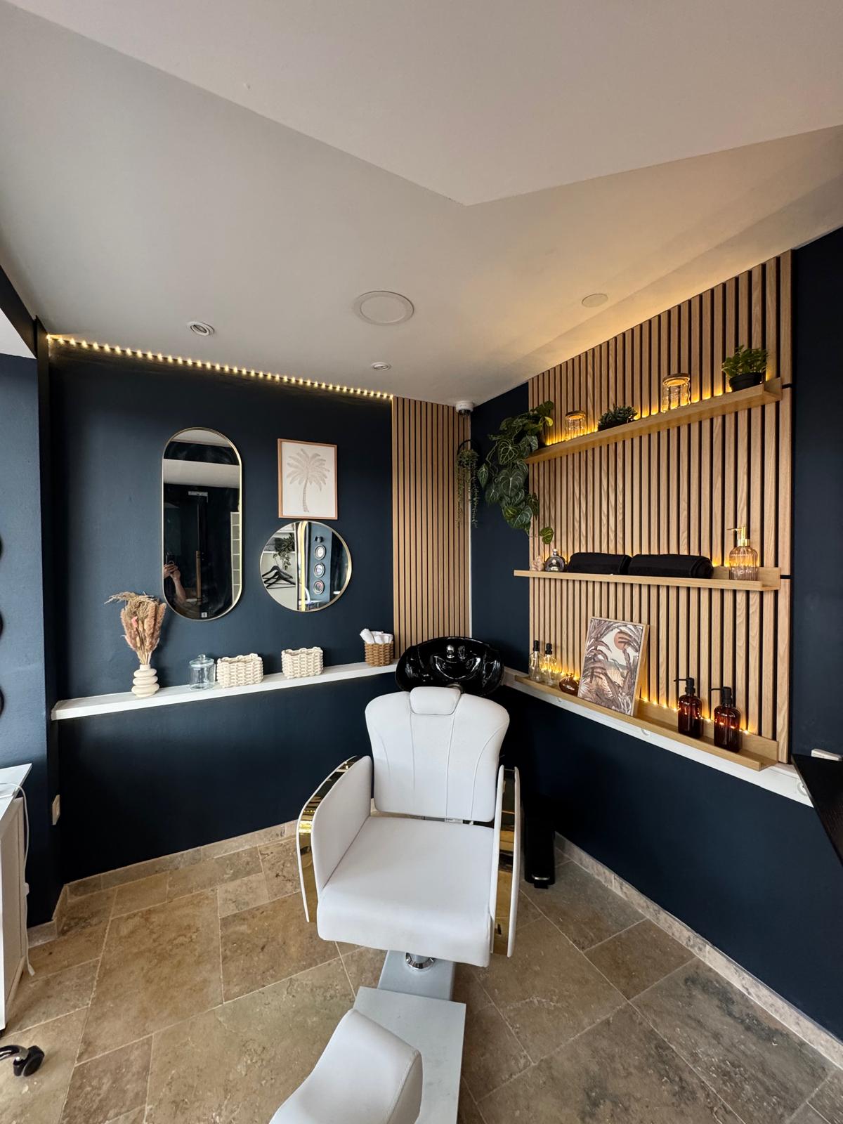 Poste de coiffure